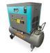 Винтовой компрессор GTM DLG5.5V 200 л, 5.5 кВт, 680 л/мин, 8 бар, 380 В, инвертор