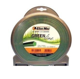 Жилка косильна Oleo-Mac GREENLINE 2.4 мм, 447 м, зірочка