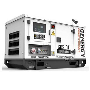Дизельний генератор GENERGY GDS10T, 8 кВт