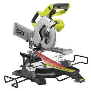 Торцювальна пила акумуляторна 18В ONE+ 216 мм 3200об/хв з протяжкою Ryobi R18MS216-0 5133003597