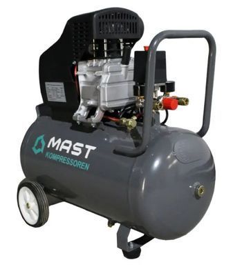 Компрессор поршневой MAST ZC-0.25/50L, 50 л, 250 л/мин, 8 Бар, 2.2 кВт