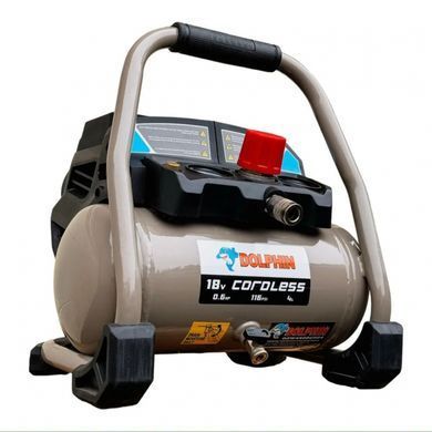 Компресор повітряний акумуляторний Dolphin DZW450DC004 TwinPower 21V, 8 бар, 100 л/хв