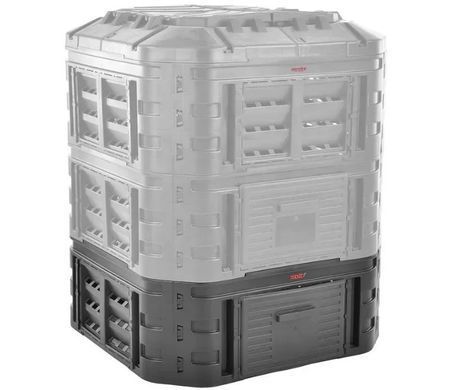 Компостер HECHT 2600, 260 л, пластиковий, модульний