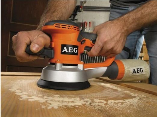 Ексцентрикова шліфувальна машина AEG EX 150 ES, 440 Вт, диск 150 мм, 4000&ndash;10000 об/хв