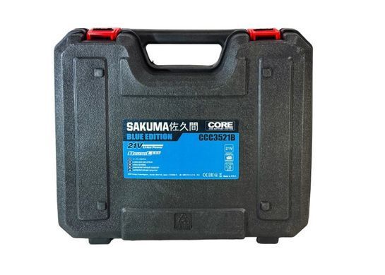 Дрель-шуруповерт аккумуляторная SAKUMA CDC212M SET 12В, 34 Нм, набор 23 предмета, 2&times;1.5Ач