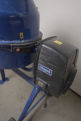 Бетономешалка Scheppach MIX140, 0,55 кВт, 230В/50Гц, 140 л, 26,6 об/мин, IP44
