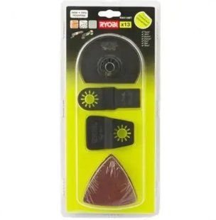 Набор насадок для многофункционального инструмента, 13 шт., Ryobi. RAK13MT (5132002599)