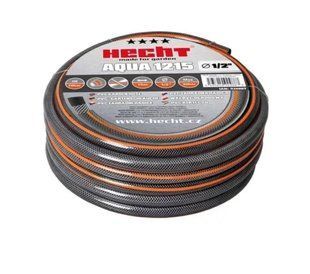 Садовый шланг HECHT AQUA 1215 &mdash; 1/2", 15 м, 3-слойный, до 30 бар