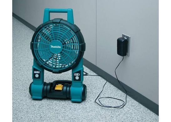 Вентилятор аккумуляторный Makita DCF201Z 14.4-18V, 190 м/мин, поворотный