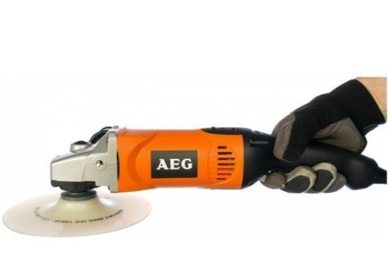 Полірувальна машина AEG SE12-180, 1200 Вт, диск 180 мм, до 4800 об/хв