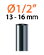 Піка для фіксації краплинної трубки Claber 16 мм 1/2", 8 шт