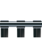 Піка для фіксації краплинної трубки Claber 16 мм 1/2", 8 шт