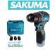 Аккумуляторный ударный шуруповерт SAKUMA CD5521B SET 16.8В, 50 Нм, бесщеточный, 2 АКБ 2А&middot;ч