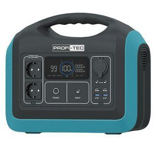 Портативна зарядна станція PROFI-TEC PPS1200, 992 Wh