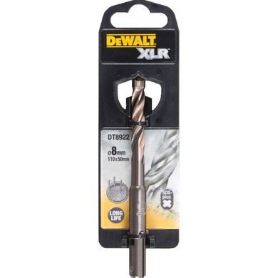 Бур SDS-Plus XLR 4 кромки 8x110x50 мм DeWALT DT8922