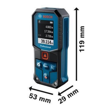 Лазерний далекомір Bosch PRO GLM 40-31, 40 м, &plusmn;1.5 мм, IP65