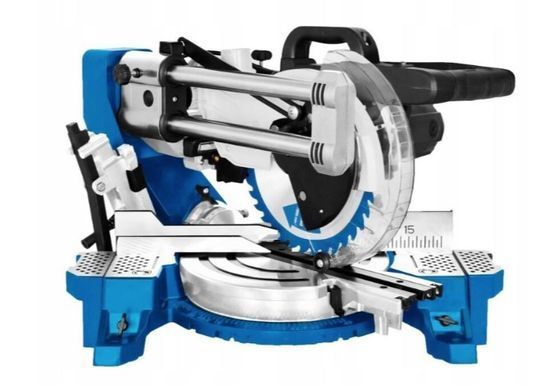 Торцювальна пила Scheppach HM 90 SL, 2200 Вт, диск 216 мм, протяжка, лазер + LED