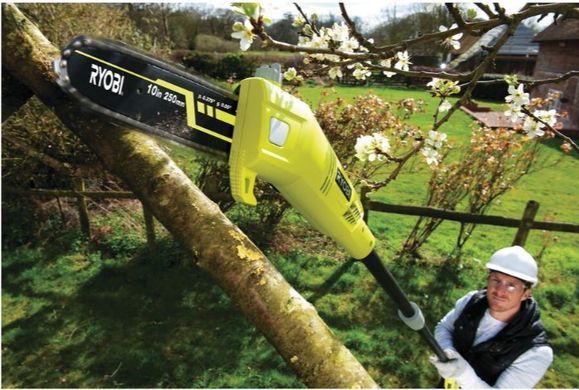 Електричний ланцюговий висоторіз 750Вт, 25см, Ryobi RPP755E (5133002321)