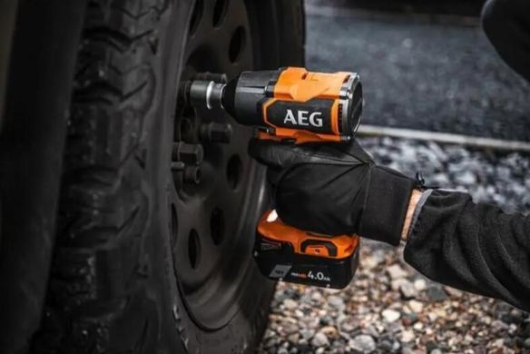Акумуляторний ударний гайковерт AEG BSS18MTF12BL-402C-2, 18 В, 785 Нм
