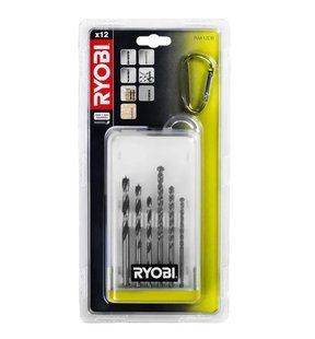 Набор сверл 12 шт., 2,5&ndash;10 мм, Ryobi. RAK12DB (5132002611)