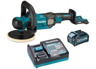 Аккумуляторная полировальная машина Makita PV001GM101 XGT 40V Max, 165 мм