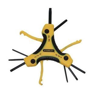 Ключі TORX STANLEY "Triangle" з ручкою. Набір 8 шт.
