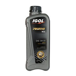 Моторное масло IGOL PROFIVE VCC 0W-20 5 л, синтетическое