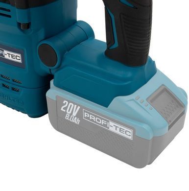 Акумуляторний перфоратор PROFI-TEC PBH5620, 1&times;8.0 А&middot;г, швидке ЗП