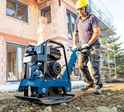 Віброплита бензинова Scheppach HP3000S 9 к.с., 30.5 кН, 730&times;450 мм