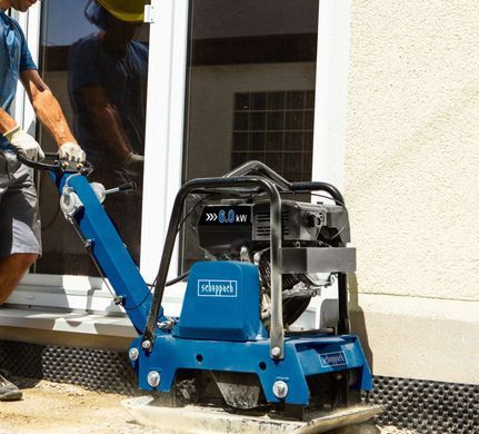 Віброплита бензинова Scheppach HP3000S 9 к.с., 30.5 кН, 730&times;450 мм