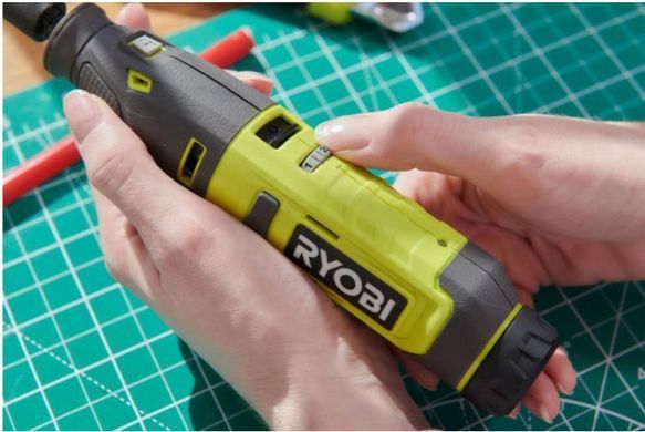 Акумуляторний гравер 4В USB, 5000&ndash;25000об/хв, аксесуари 15 шт., Ryobi. RRT4-120GA15