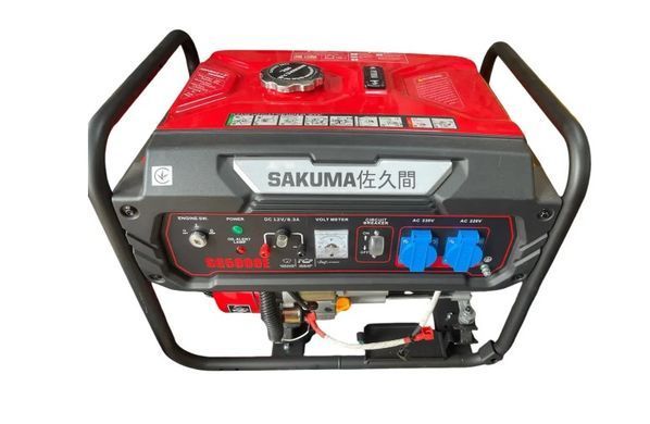 Бензиновый генератор SAKUMA SG5000E, 4,2 kVA (3,6 кВт)