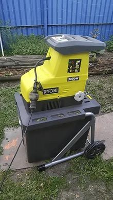 Садовый измельчитель электрический 45 мм, 2800 Вт, Ryobi. RSH3045U (5133004335)