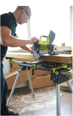 Пила торцювальна 216 мм з протяжкою Ryobi EMS216L 5133001197