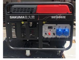 Бензиновый генератор SAKUMA SG13002E, 13 kVA с электростартером
