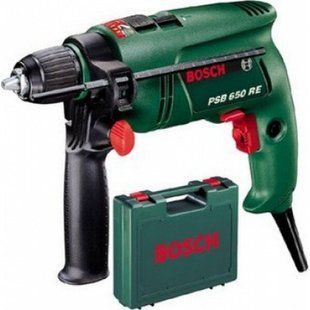 Дрель ударная Bosch PSB 650 RE