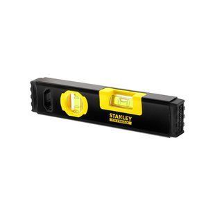 Рівень STANLEY "Classic Box Level TORPEDO" : L= 23 см, 2 капсули, алюмінієвий корпус з магнітами