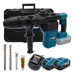Аккумуляторный перфоратор PROFI-TEC PBH5620 (2&times;8.0 Ач, быст.ЗУ)