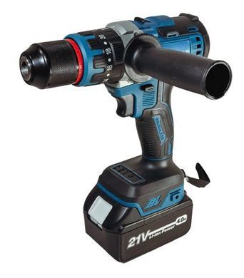 Ударная аккумуляторная дрель-шуруповерт SAKUMA BLUE CD5521B SET 21В, 55 Нм, 2&times;2Ah