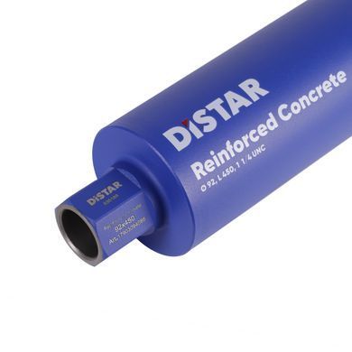 Свердло алмазне Distar DDS-W 92x450-8x1 1/4 UNC Reinforced concrete