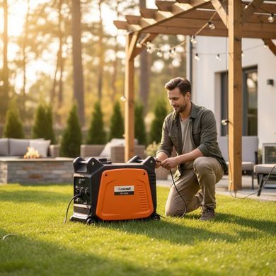 Інверторний генератор UNICRAFT PG-I 35 SE, 2.8 кВт, 230 В, електростарт
