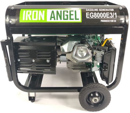 Бензиновый генератор Iron Angel EG8000E3/1