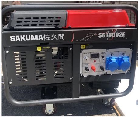 Бензиновый генератор SAKUMA SG13002E, 13 kVA с электростартером