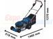 Акумуляторна безщіткова газонокосарка Bosch GRA 18V2-46