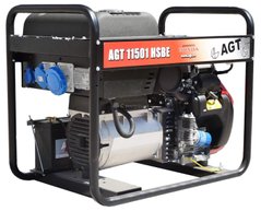 Бензиновий генератор AGT 11501 HSBE R16