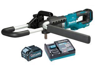 Аккумуляторный грунтовый бур Makita DG002GM101 XGT 40V Max 4Ah, &Oslash;150/200 мм