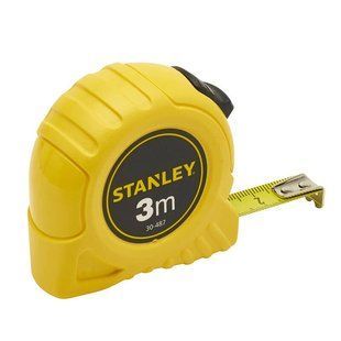 Рулетка STANLEY : 3 м х 12,7 мм, пластмасовий корпус