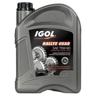 Трансмиссионное масло IGOL Rallye Gear 75W-90 1 л полусинтетическое