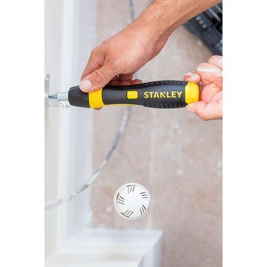 Отвертка реверсивная STANLEY "Pistol Grip Ratchet" : трещотка, насадки, 38 шт.