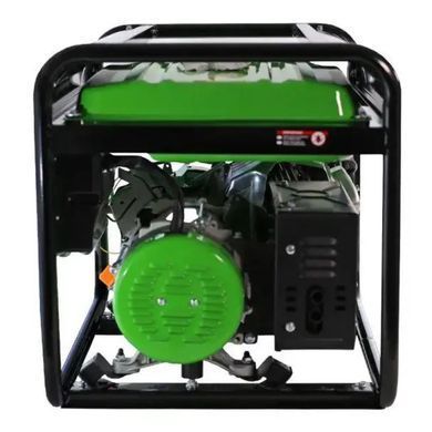 Бензиновый однофазный генератор Greenfield G-EC7500P 6,5&ndash;7 кВт, электростанция, электрогенератор